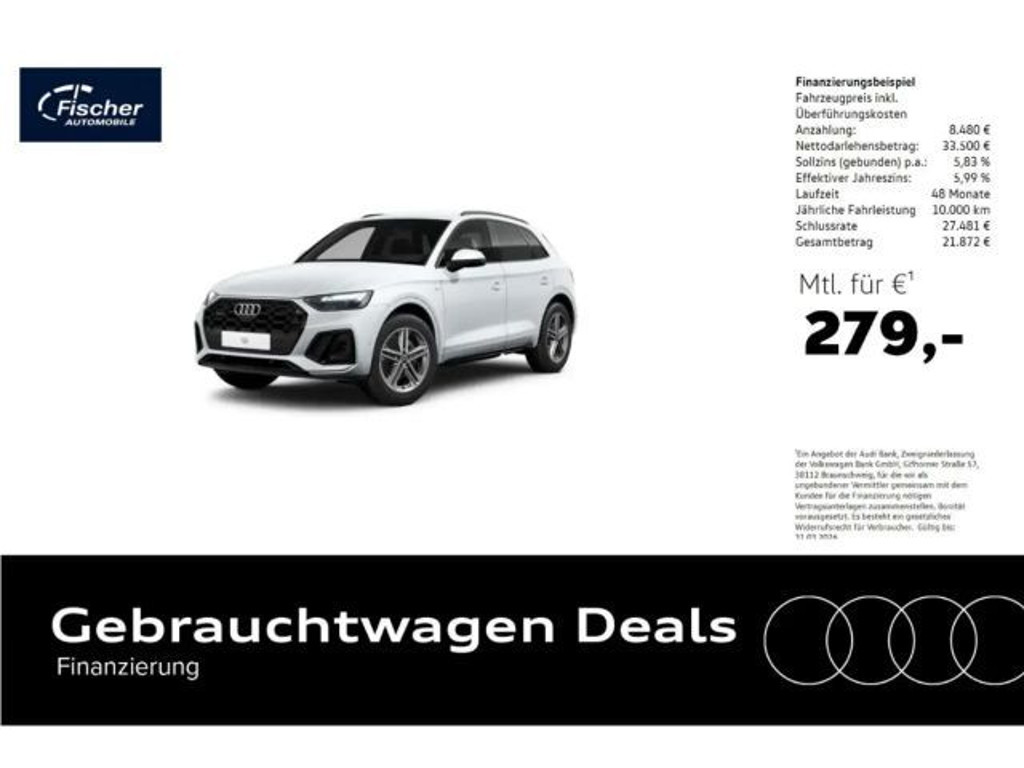 Audi Q5 Quattro S-Line 40 TDI