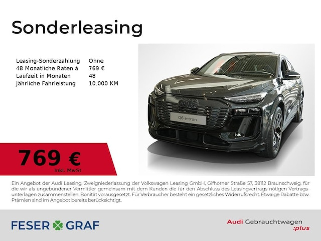 Audi Q6 e-tron Sportback Quattro