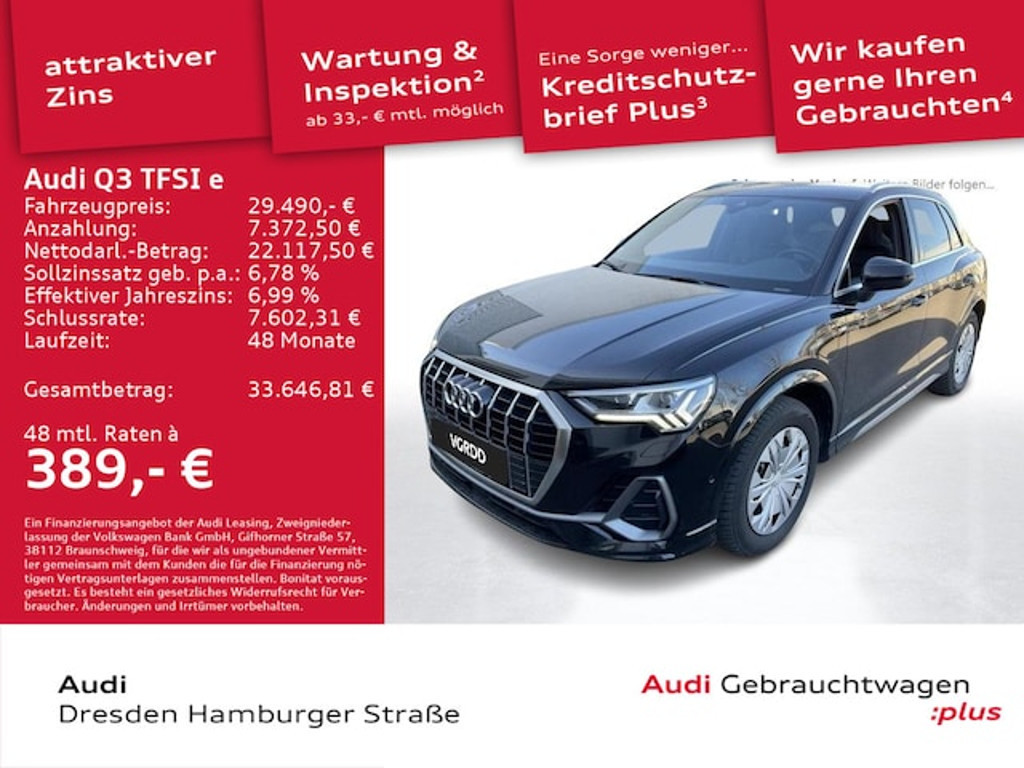 Audi Q3 S-Tronic Hybride 45 TFSI
