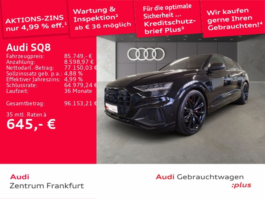 Audi SQ8 Quattro Competition