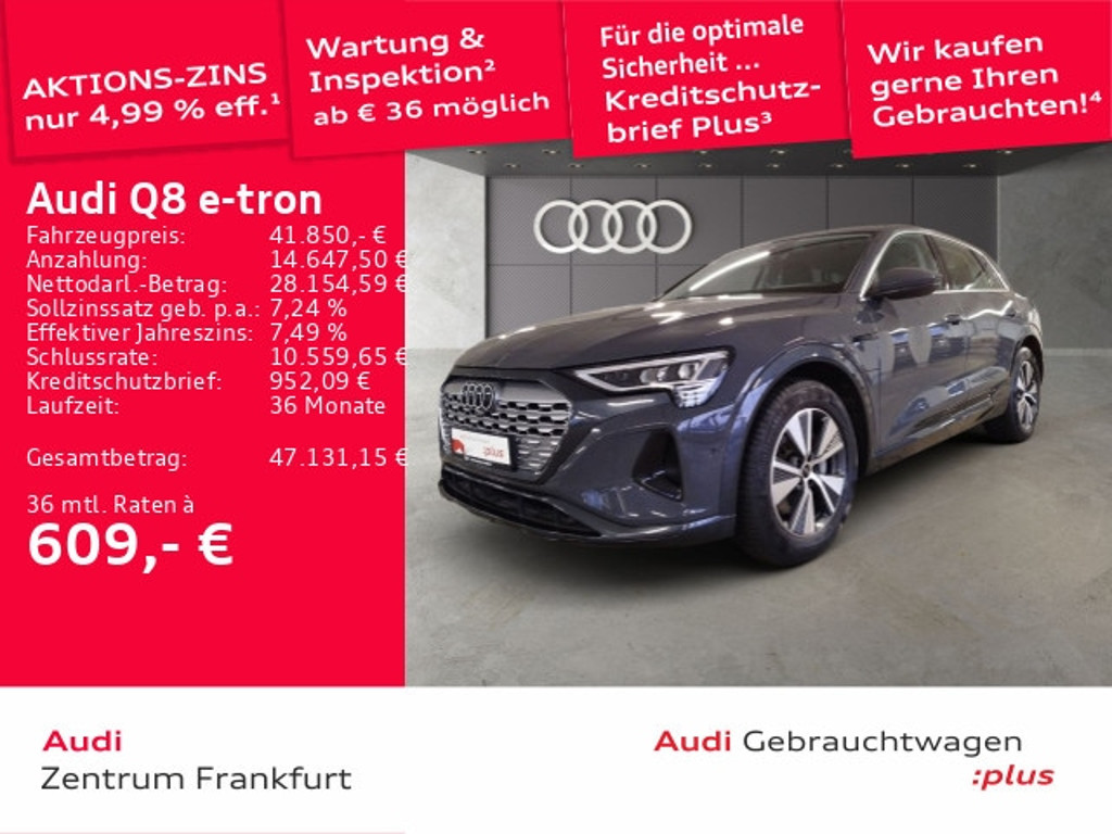 Audi Q8 e-tron Quattro 50