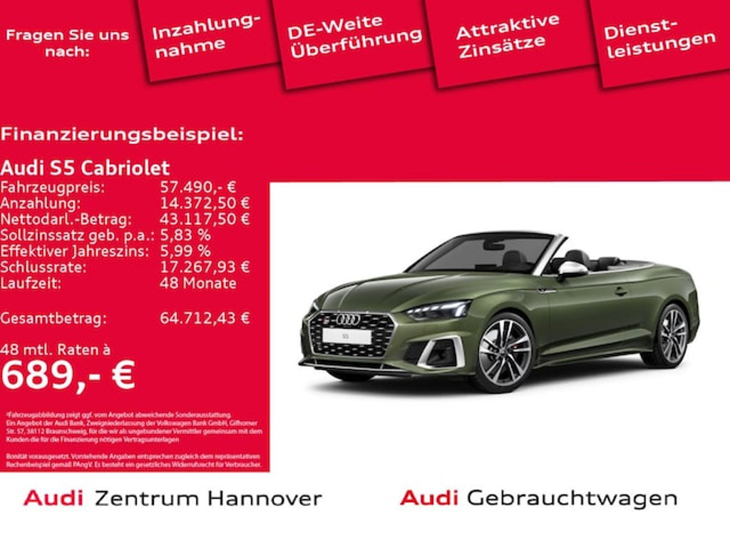 Audi S5 Cabriolet Quattro