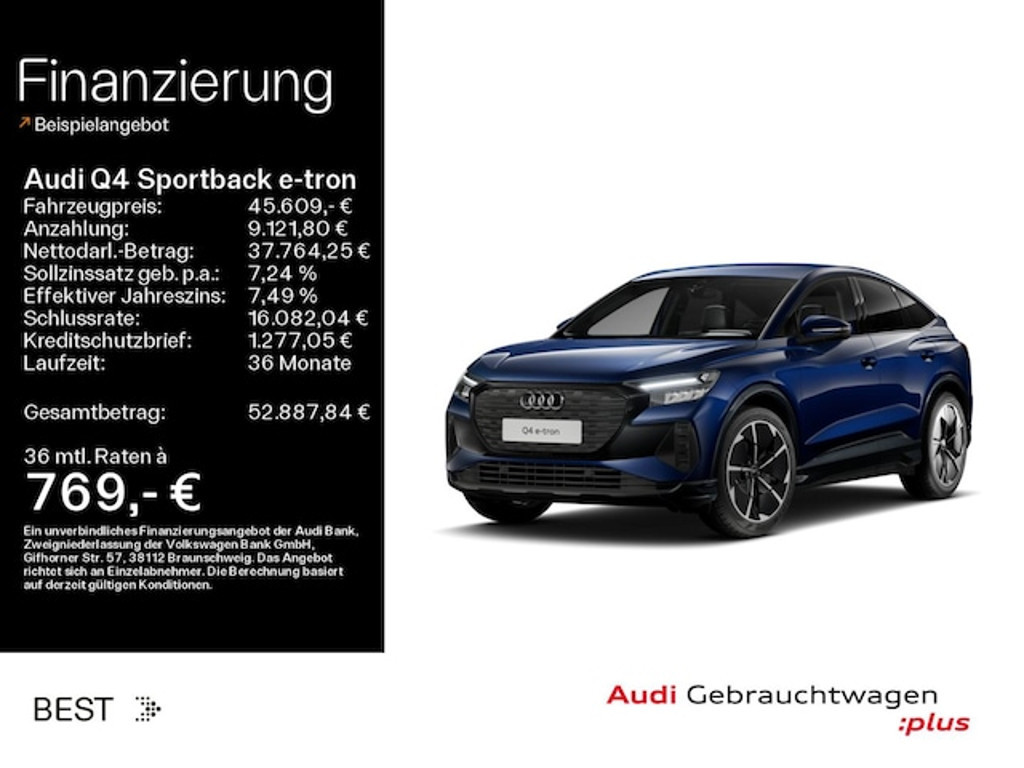 Audi Q4 e-tron Sportback
