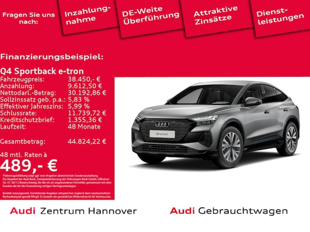 Audi Q4 e-tron Sportback 40
