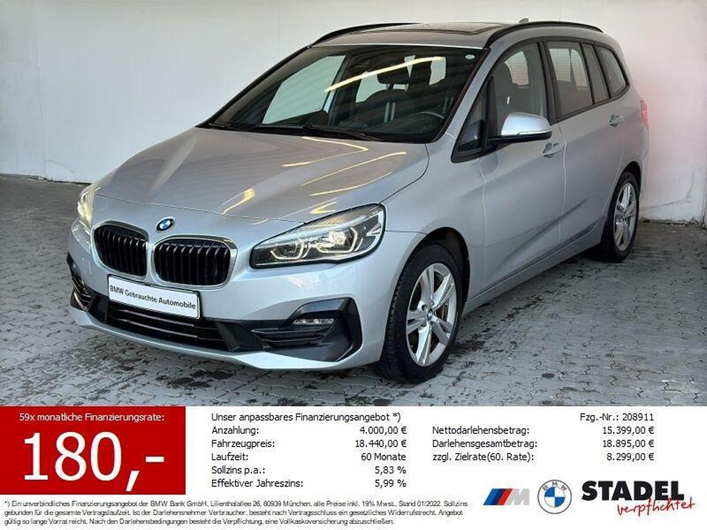 BMW 2 Serie 216 Gran Tourer 216d