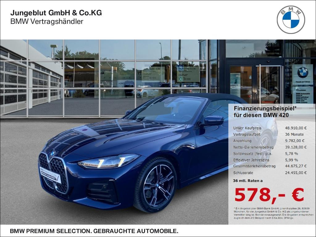 BMW 4 Serie 420 M-Sport Cabrio 420i