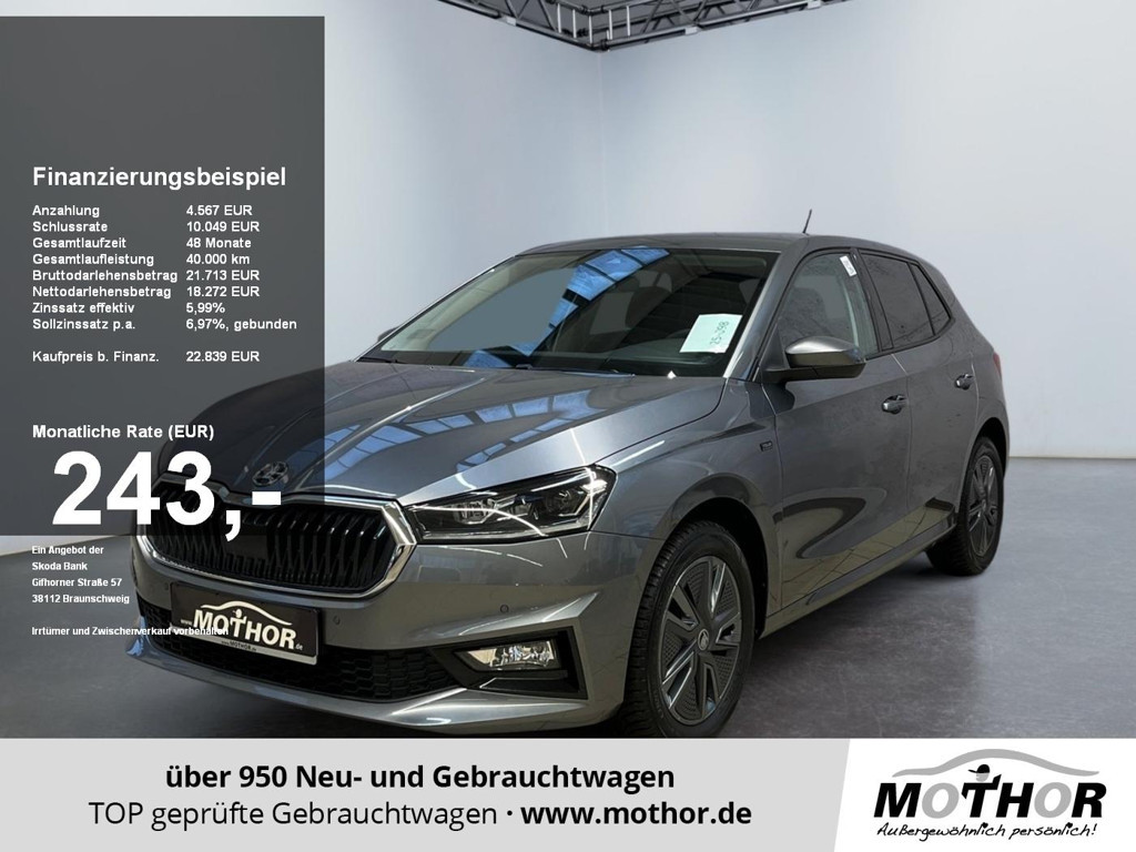Skoda Fabia 1.0 TSI Tour