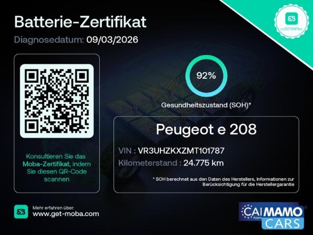 Peugeot e-208