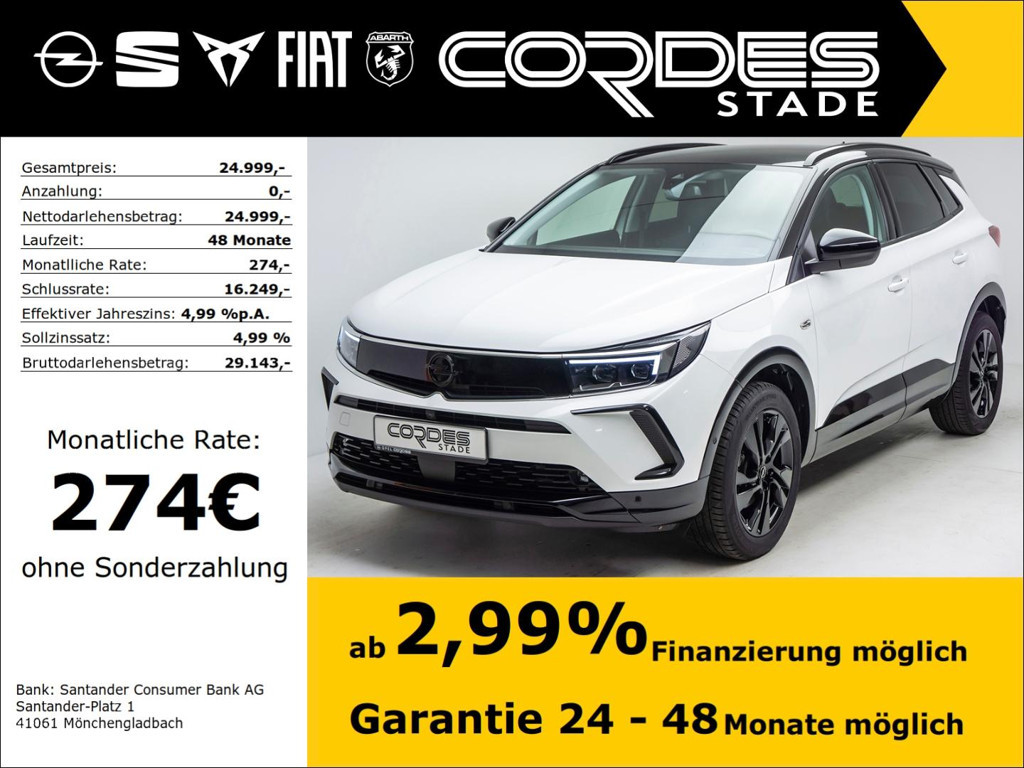 Opel Grandland Grand Sport 1.2 Turbo Turbo GS-Line