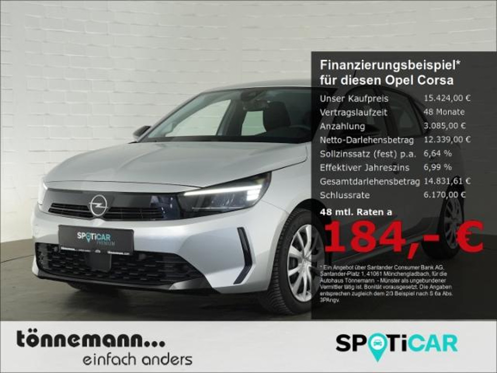 Opel Corsa F FACELIFT+LED LICHT+RÜCKFAHRKAMERA+SITZ-/