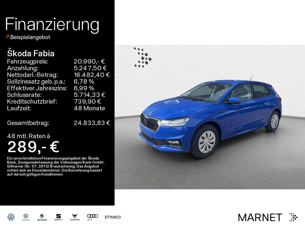 Skoda Fabia Selection