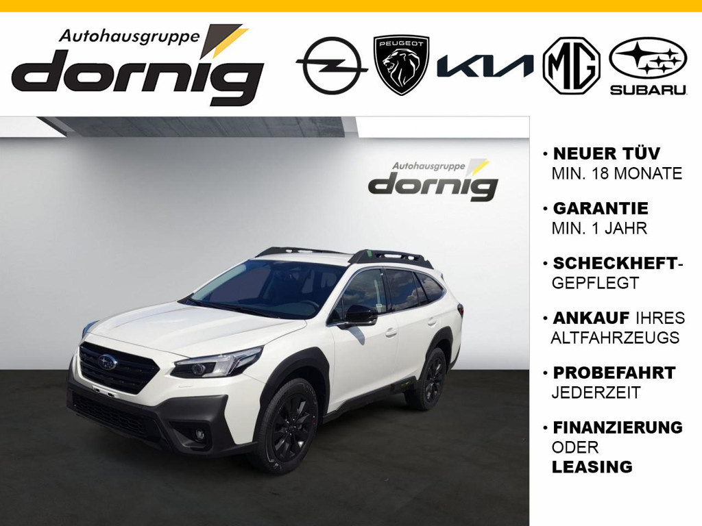 Subaru Outback Anhängelast 2000 kg, auflastbar auf 2200 kg