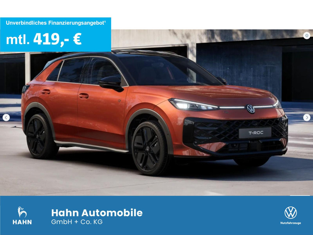 Volkswagen T-Roc DSG R-Line