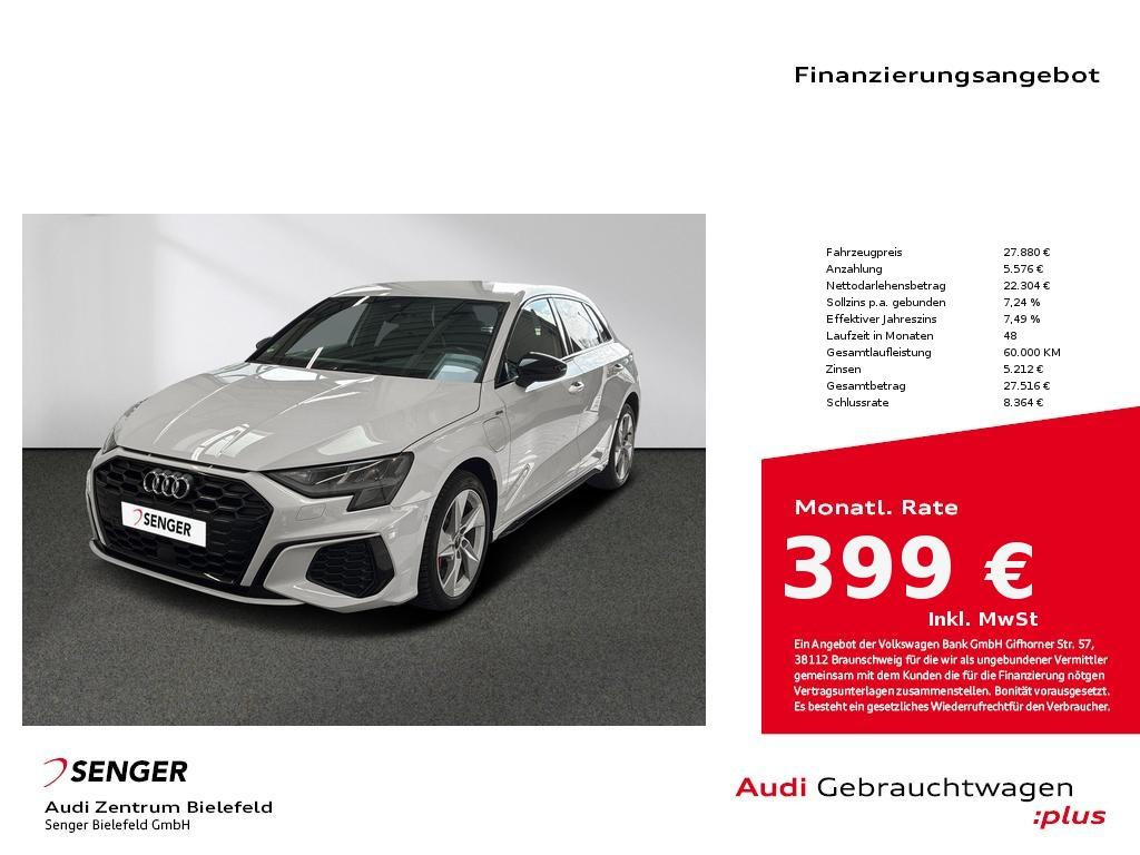 Audi A3 Sportback Sedan S-Line Hybride 45 TFSI