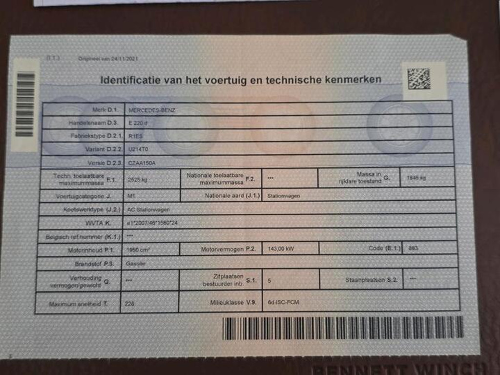 Mercedes-Benz E-Klasse