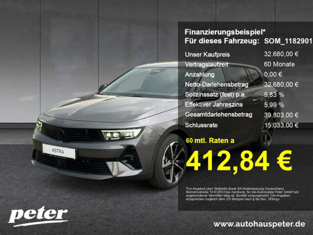 Opel Astra Grand Sport Hybrid GS-Line