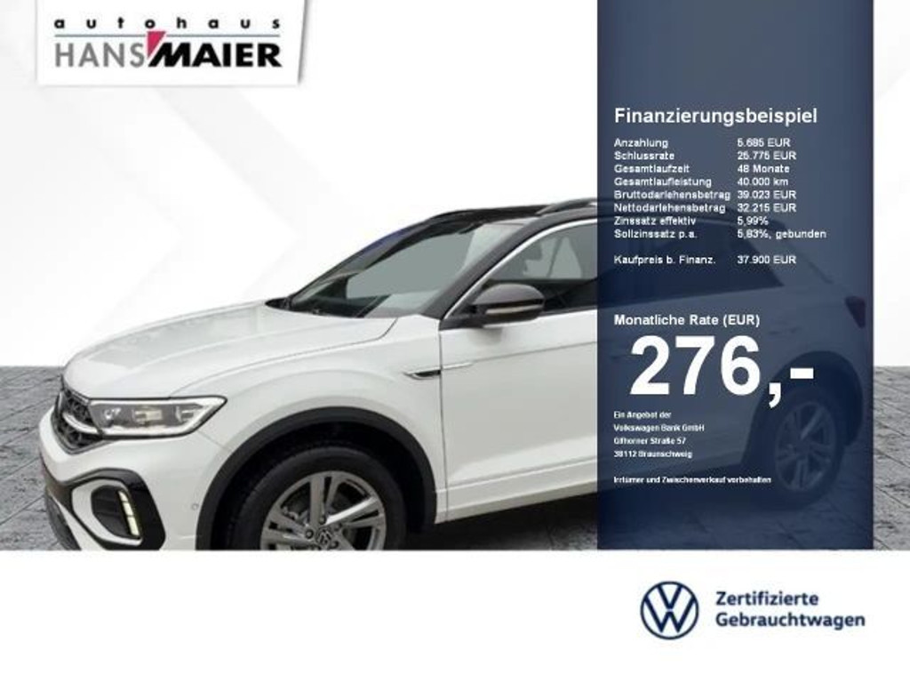 Volkswagen T-Roc DSG R-Line