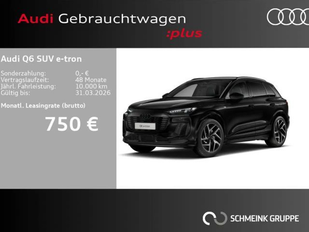 Audi Q6 e-tron S-Line Performance