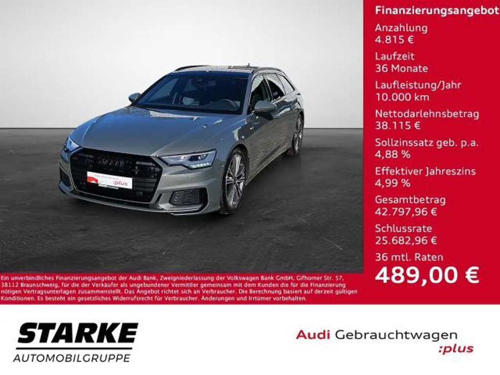 Audi A6 Avant S-Line S-Tronic Hybride 50 TFSI