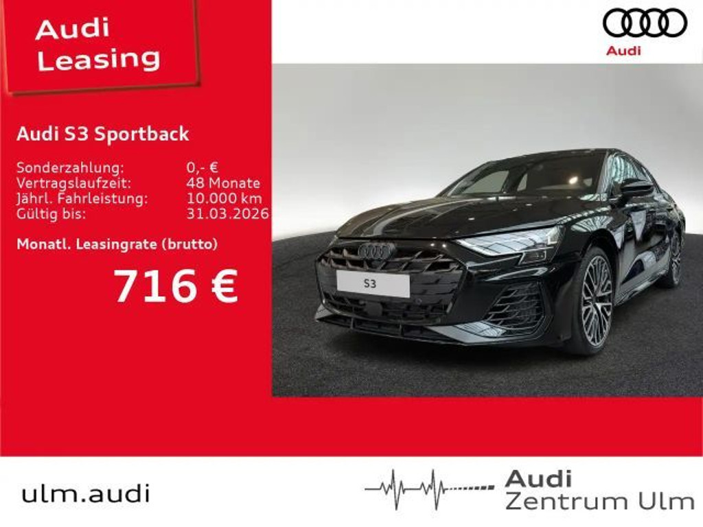 Audi S3 TFSI MATRIX PANO NAVI SONOS 5J.GAR.