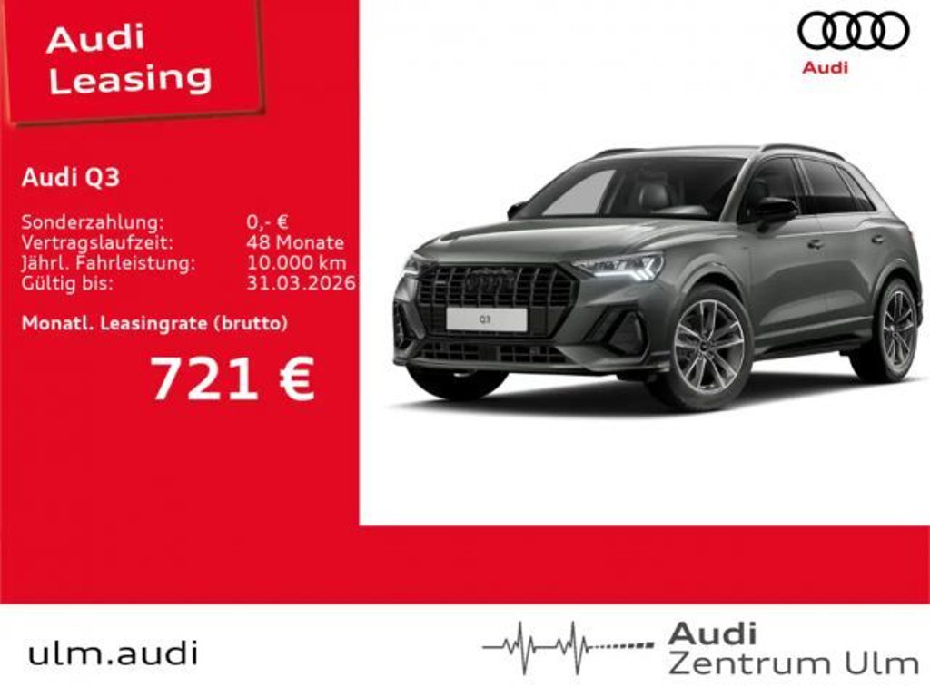 Audi Q3 Quattro S-Line 40 TFSI