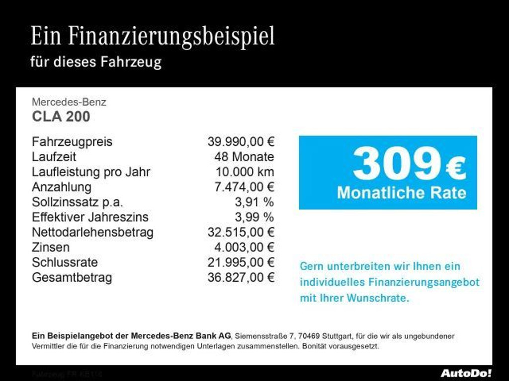 Mercedes-Benz CLA-Klasse