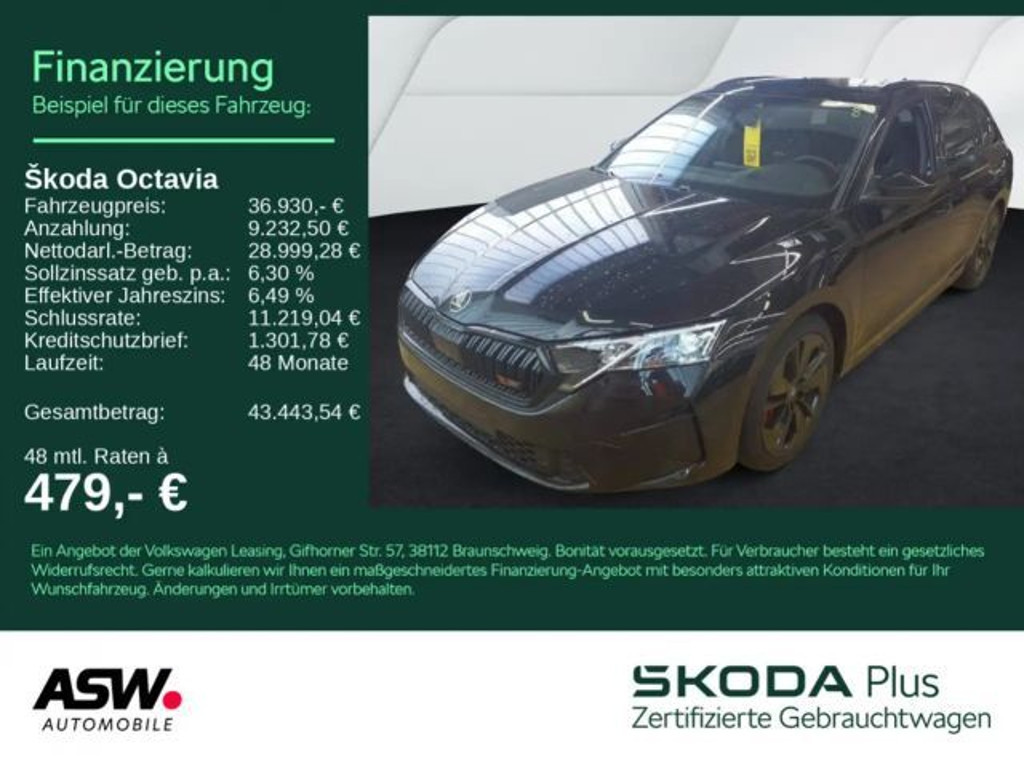 Skoda Octavia Combi RS 2.0 TSI