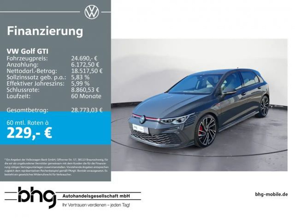 Volkswagen Golf DSG GTI 2.0 TSI