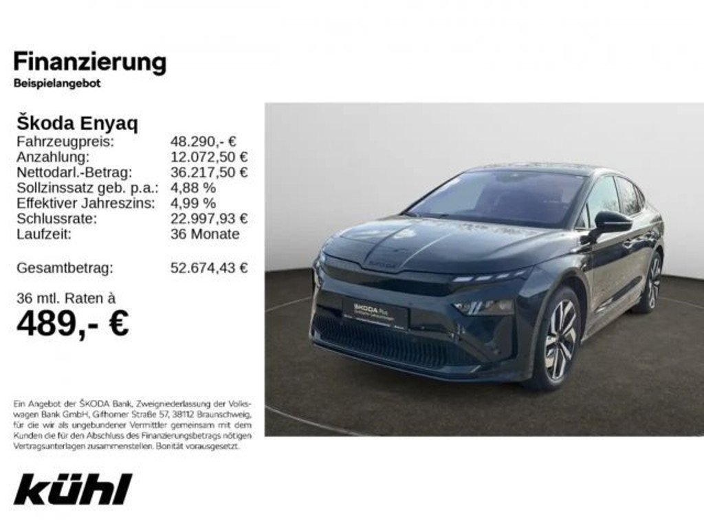 Skoda Enyaq Sportline Coupe