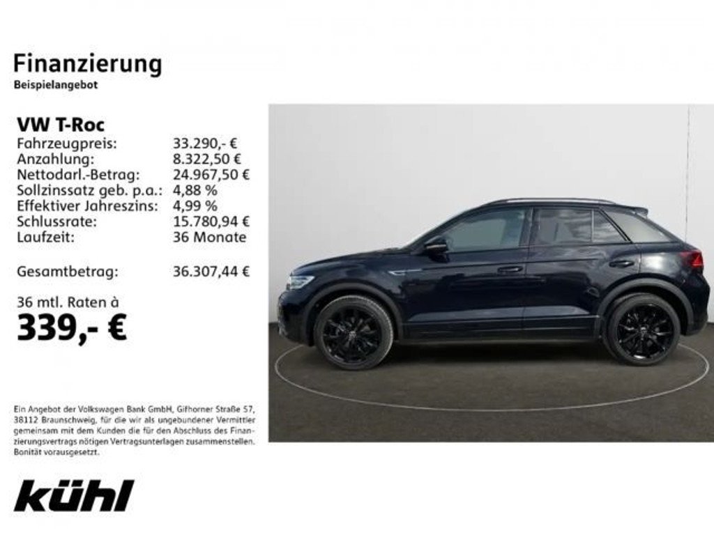Volkswagen T-Roc DSG Style R-Line 1.5 TSI