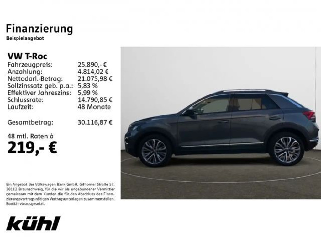 Volkswagen T-Roc DSG Sport 1.5 TSI