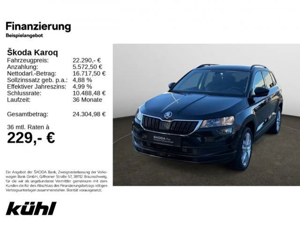 Skoda Karoq Style 1.5 TSI Style
