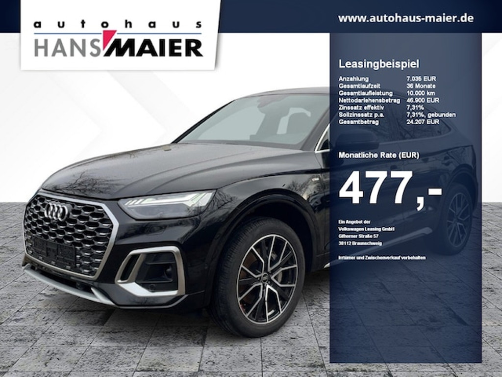 Audi Q5 Sportback Quattro S-Line S-Tronic Hybride 55 TFSI