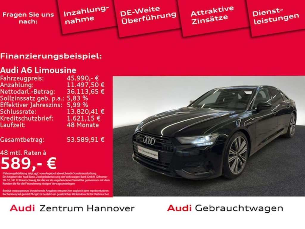 Audi A6 Sedan Quattro S-Tronic Sport 45 TDI