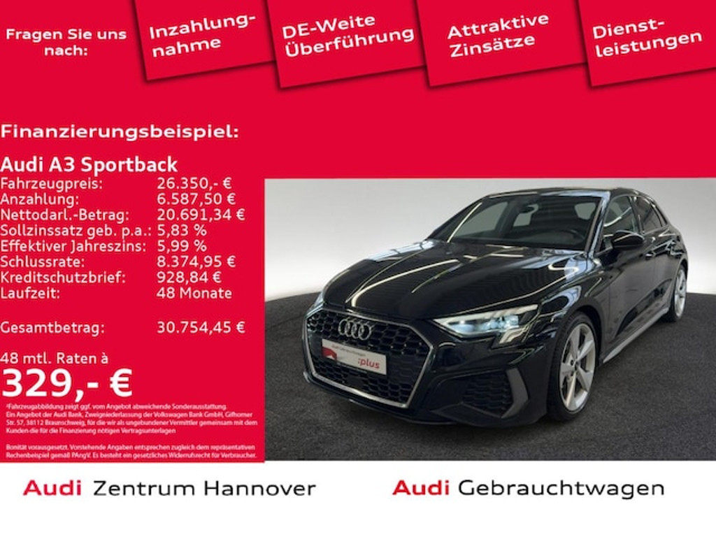 Audi A3 Sportback S-Tronic 35 TFSI