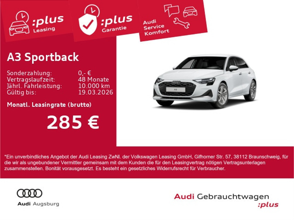 Audi A3 Sportback 35 TFSI