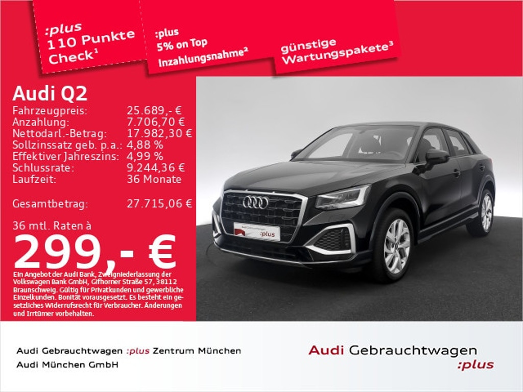 Audi Q2 S-Tronic 35 TFSI