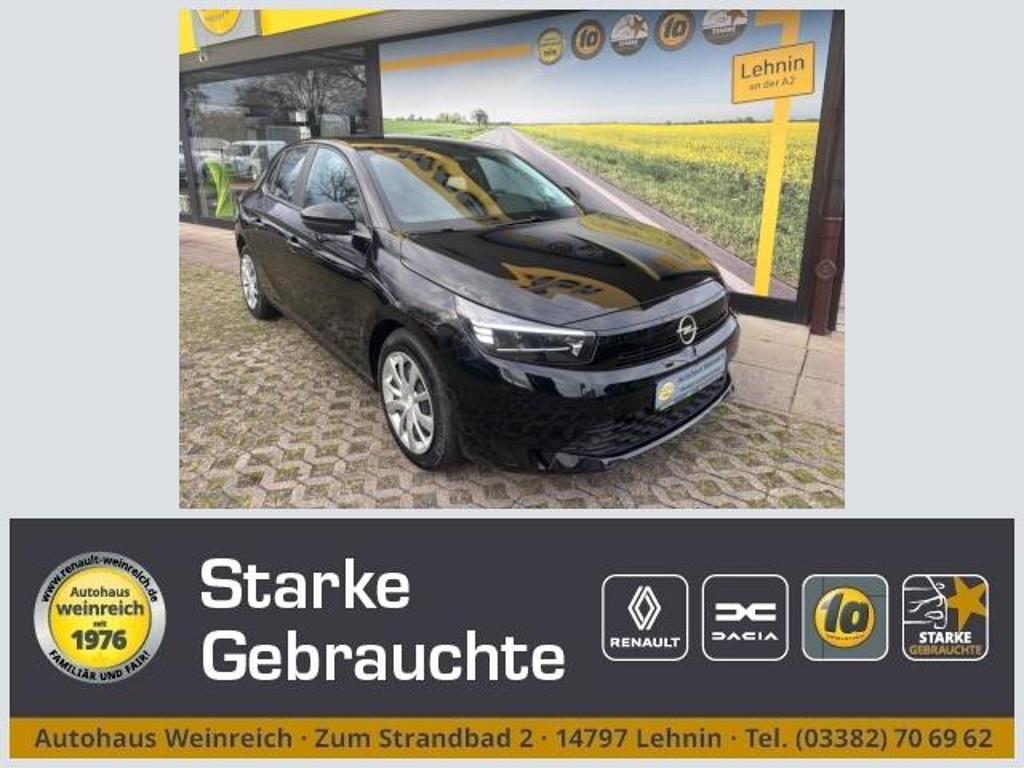 Opel Corsa F mit Klima & CarPlay Klima Einparkhilfe