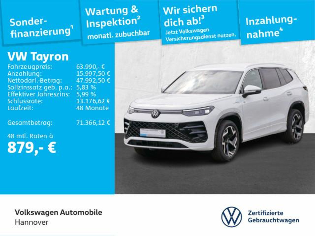 Volkswagen Tayron R-Line eHybrid