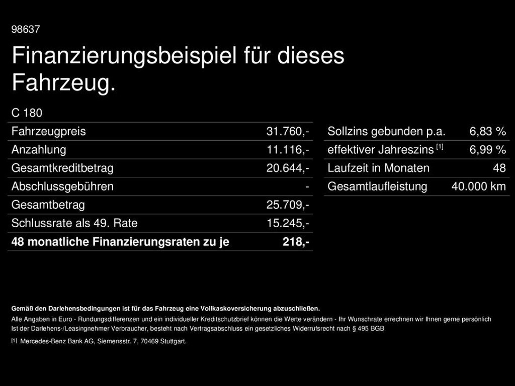 Mercedes-Benz C-Klasse