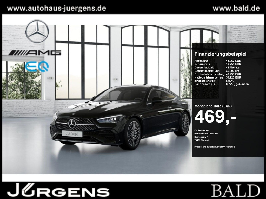 Mercedes-Benz CL CLE 200 AMG Line Sport Edition Coupé