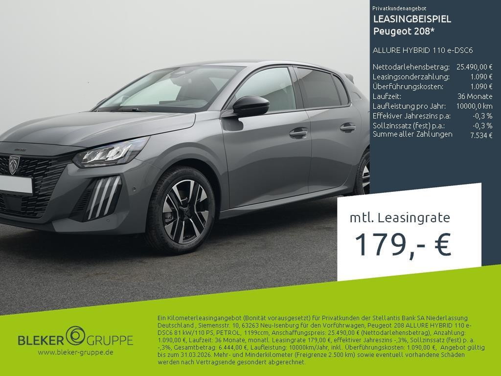 Peugeot e-208 Allure Pack Hybrid