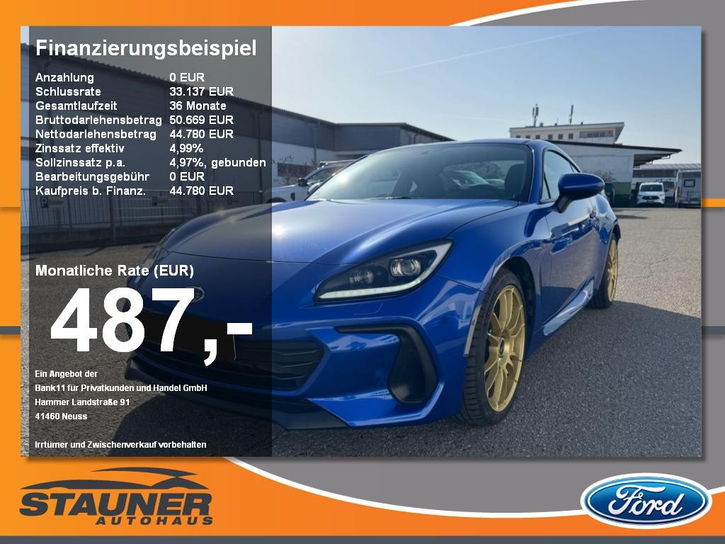 Subaru BRZ 2.4i Final Edition ES Milltek Automatik OZ