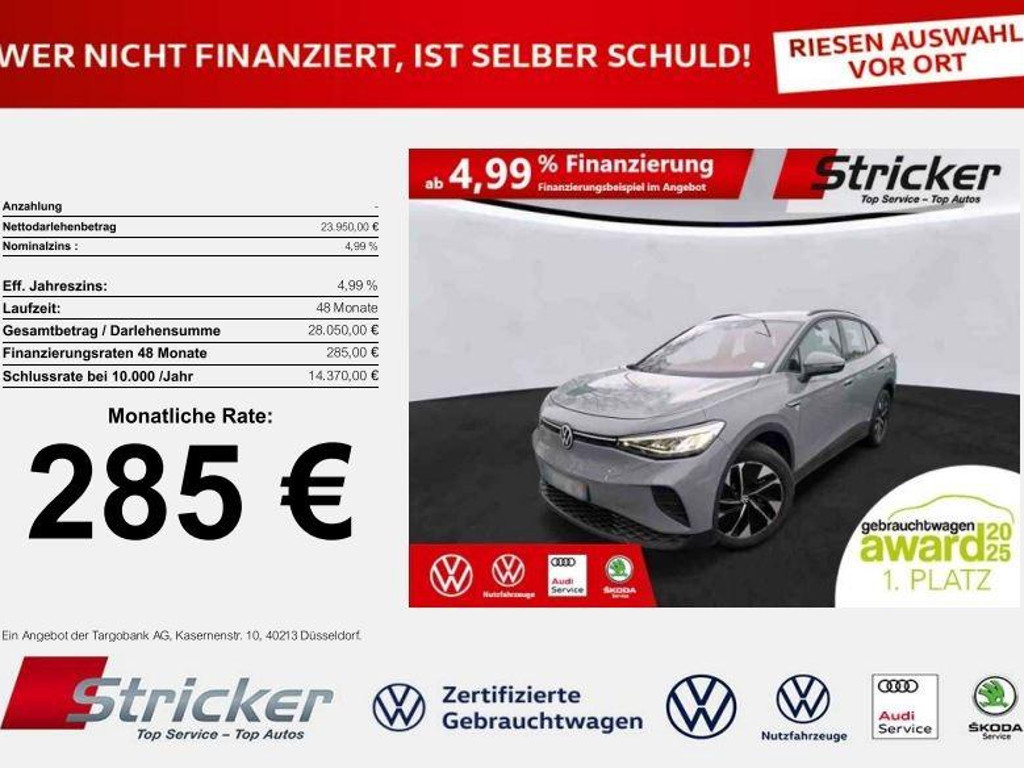 Volkswagen ID.4 Performance 77 KWh Pro