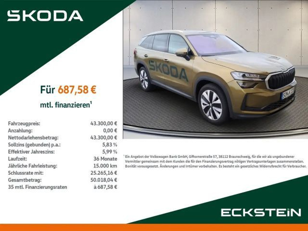 Skoda Kodiaq 2.0 TDI Selection