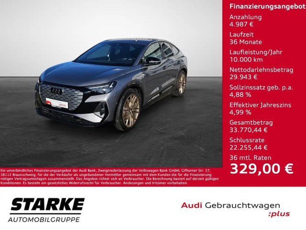 Audi Q4 e-tron Sportback Quattro 50