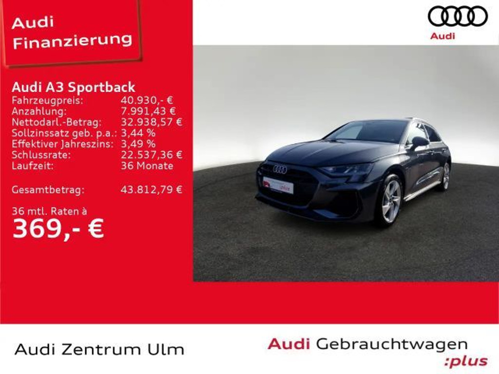 Audi A3 Sedan S-Line Hybride