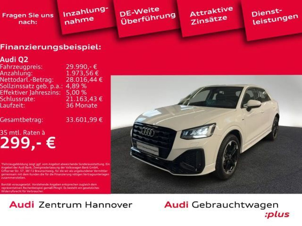 Audi Q2 S-Line 1.5 TFSI