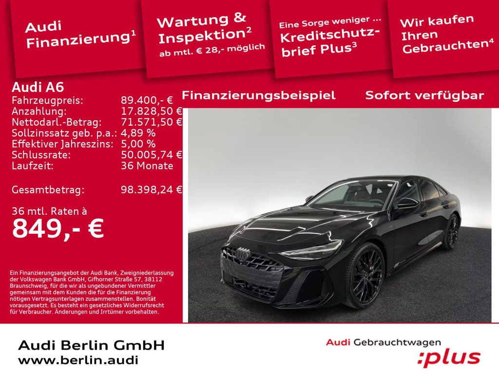 Audi A6 Sedan Quattro S-Tronic Hybride