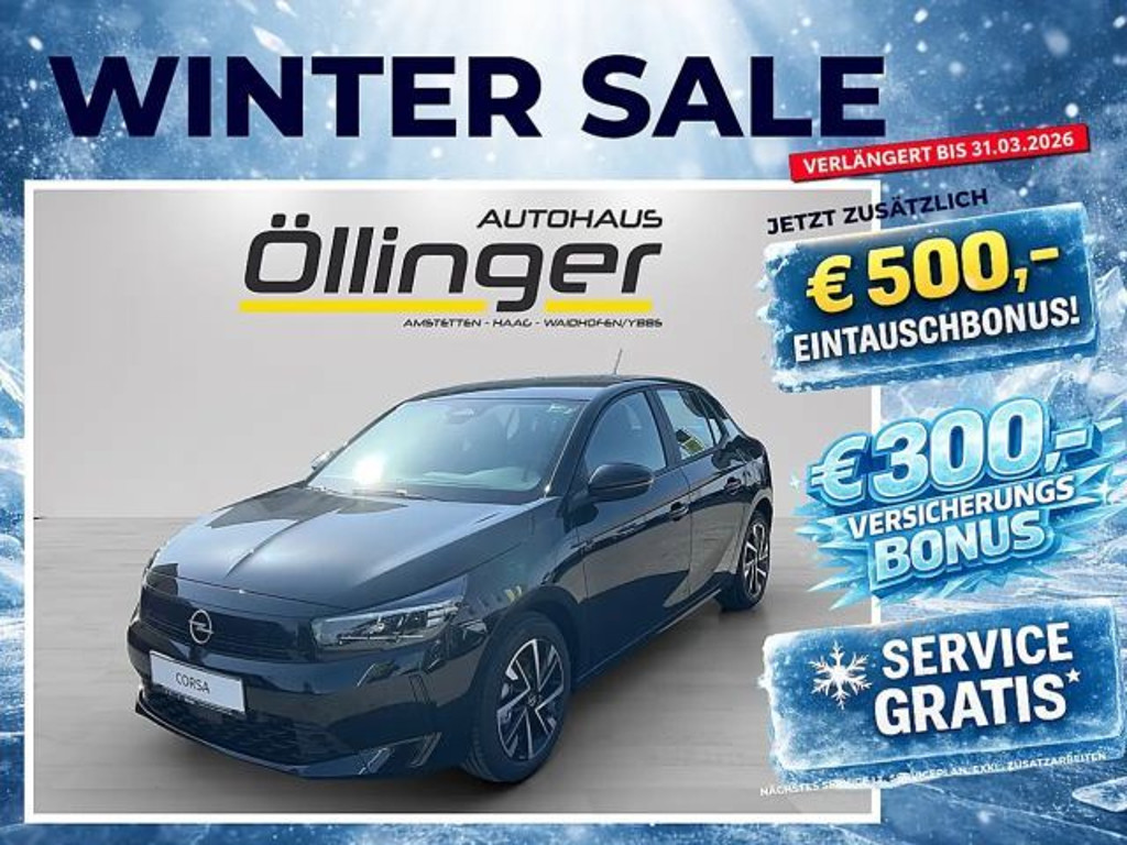 Opel Corsa Edition Turbo